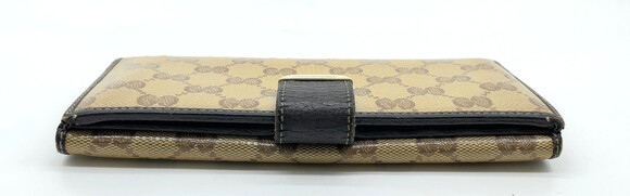 Auth Gucci Gg Crystal Canvas X Leather #198546G61 - Picture 2 of 16